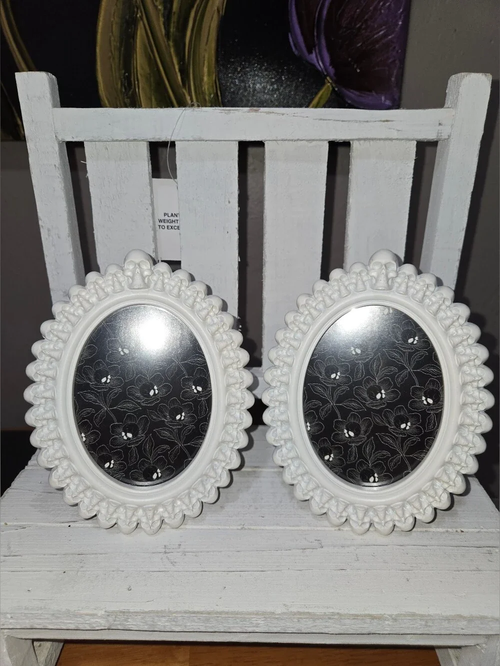 Target Halloween Skull Frames Set Of 2